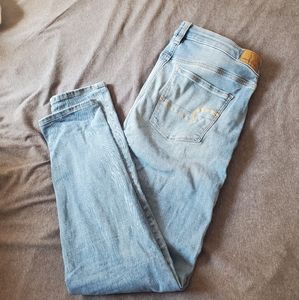 AMERICAN EAGLE Light Blue Ne(x)t Level Stretch Jeans